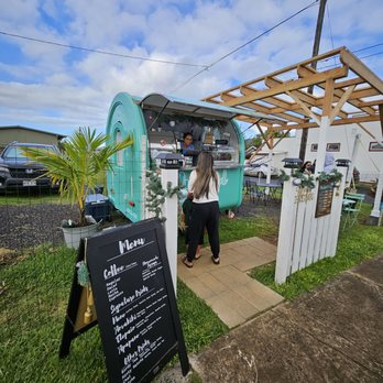 Blue Bird Kauai - a woman standing in front of a food truck - Coffee & Tea Near Me - Lihue, Hawaii Blue Bird Kauai - a woman standing in front of a food truck - Coffee & Tea Near Me - Lihue, Hawaii