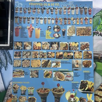 La Isla Del Frappe - Menu, no tienen precios puestos - Food Trucks Near Me - Orlando, Florida La Isla Del Frappe - Menu, no tienen precios puestos - Food Trucks Near Me - Orlando, Florida