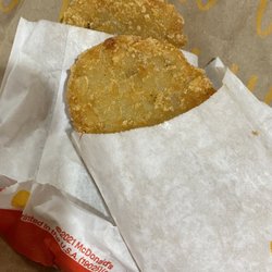 McDonald's - Soggy under cooked hash browns