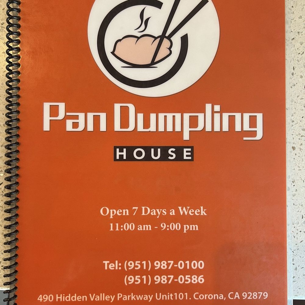 Pan Dumpling House - Menu - Chinese Near Me - Corona, California