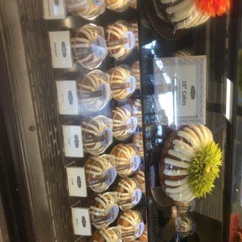 Nothing Bundt Cakes - Bottom self of cakes in the display glass - Bakeries Near Me - Princeton, New Jersey Nothing Bundt Cakes - Bottom self of cakes in the display glass - Bakeries Near Me - Princeton, New Jersey