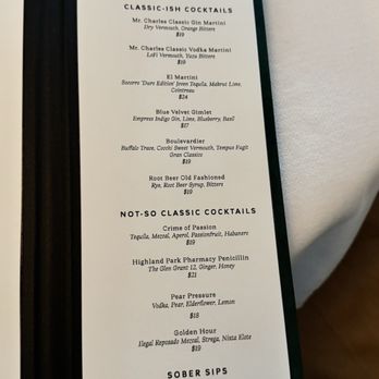 Mister Charles - American Near Me - Dallas, Texas