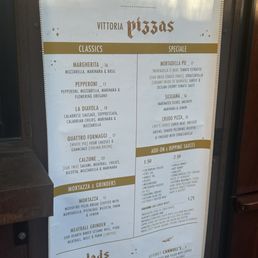 Pizzeria Vittoria - menu - Pizza Near Me - Savannah, Georgia