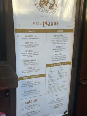 Menu photo 1 Pizzeria Vittoria Savannah, GA Menu photo 1 Pizzeria Vittoria Savannah, GA