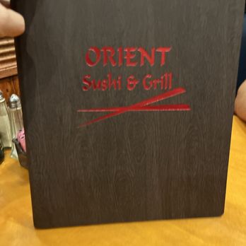 Orient Sushi Grill - Front of menu - Sushi Bars Near Me - Gilbert, Arizona