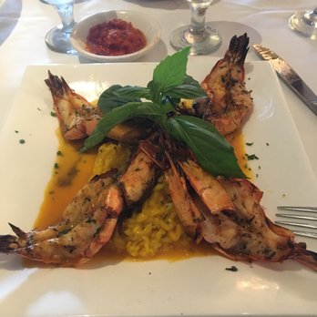 Fiore Di Mare - Prawns with risotto - Italian Near Me - Staten Island, New York