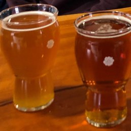 Two beautiful pints: Imperial Wit and Conviction Blonde Two beautiful pints: Imperial Wit and Conviction Blonde