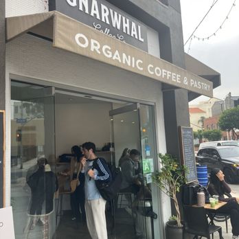 Gnarwhal Coffee - Outside. You can tell this is a popular spot - Coffee & Tea Near Me - Santa Monica, California Gnarwhal Coffee - Outside. You can tell this is a popular spot - Coffee & Tea Near Me - Santa Monica, California