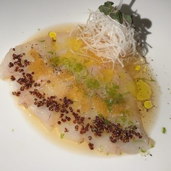 Uchi Miami - Flounder crudo - Asian Fusion Near Me - Miami, Florida Uchi Miami - Flounder crudo - Asian Fusion Near Me - Miami, Florida