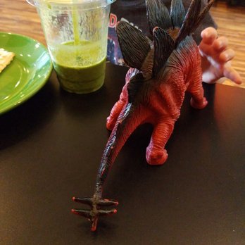 Laughing Planet - Dino's to occupy the kids. - Vegan Near Me - Corvallis, Oregon