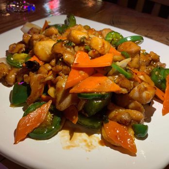 Cafe Patio - Good kung pao chicken(spicy tho) - Chinese Near Me - Fullerton, California