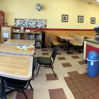 Mega Subs - seating is warm and inviting and clean. Service is friendly too. - Sandwiches Near Me - Santa Ana, California