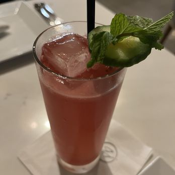 Pine Bistro - Watermelon mocktail - Mediterranean Near Me - Enterprise, Nevada