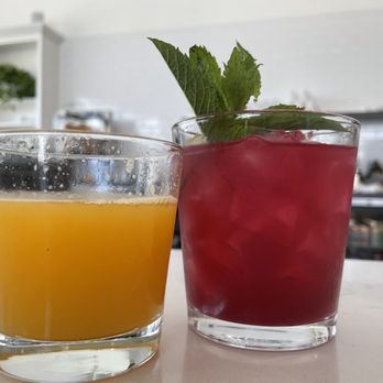 Magpie Diner - Orange Juice and Hibiscus Margarita - Breakfast & Brunch Near Me - Harrisonburg, Virginia Magpie Diner - Orange Juice and Hibiscus Margarita - Breakfast & Brunch Near Me - Harrisonburg, Virginia