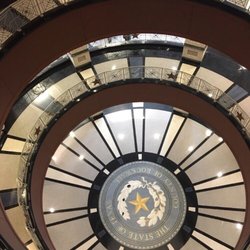 Rockwall County Courthouse - 4th story looking down.