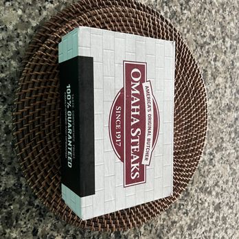 Omaha Steaks - a pizza box on a table - Meat Shops Near Me - Fort Lauderdale, Florida Omaha Steaks - a pizza box on a table - Meat Shops Near Me - Fort Lauderdale, Florida