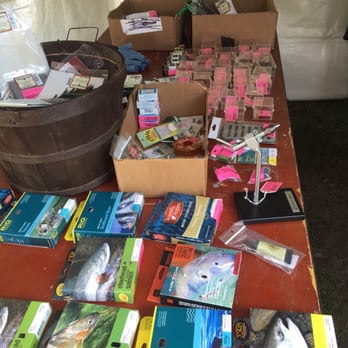TRWD FlyFest - Items marked way down for sale at the BackWoods booth. - Festivals Near Me - Fort Worth, Texas