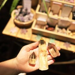 The Boho Depot - One of our favorite crystal displays lately -- warm, glowy, and full of good energy
Find the best crystals in North Carolina here!