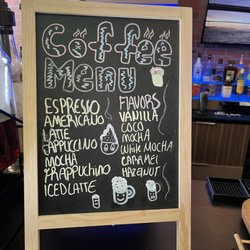 Rain Forest and Grill - Tipos de cafe