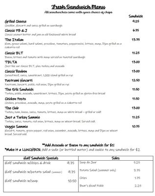 Menu photo 3 Seas the Day Cafe  Everett, WA