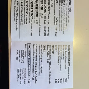 Mac's Bar-B-Q - Menu - Barbeque Near Me - Brady, Texas Mac's Bar-B-Q - Menu - Barbeque Near Me - Brady, Texas