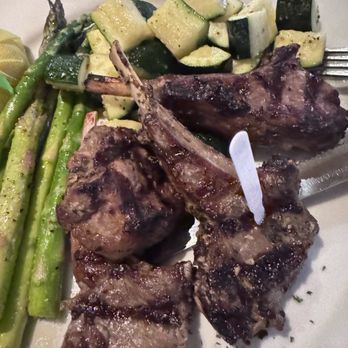 The Lodge - My favorite Australian lamb chops! Barbarian lollipop! With steam asparagus and Cajun seasoning of zucchini - Adult Entertainment Near Me - Dallas, Texas The Lodge - My favorite Australian lamb chops! Barbarian lollipop! With steam asparagus and Cajun seasoning of zucchini - Adult Entertainment Near Me - Dallas, Texas