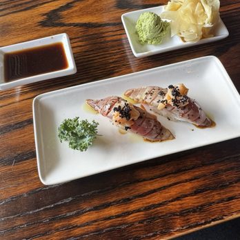 Aka Sushi House - Truffle Tuna Nigiri - Japanese Near Me - Houston, Texas