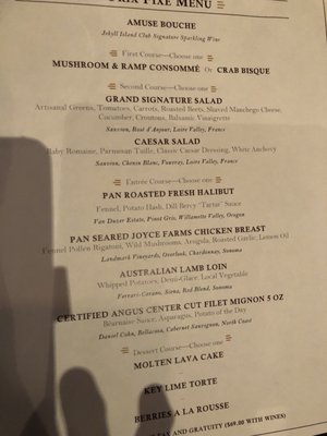 Menu photo 3 Grand Dining Room Jekyll Island, GA Menu photo 3 Grand Dining Room Jekyll Island, GA