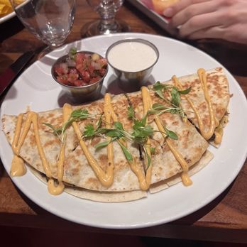 Lily's Bar Pizza Patio - Southwest Quesadilla - Pizza Near Me - Boston, Massachusetts Lily's Bar Pizza Patio - Southwest Quesadilla - Pizza Near Me - Boston, Massachusetts