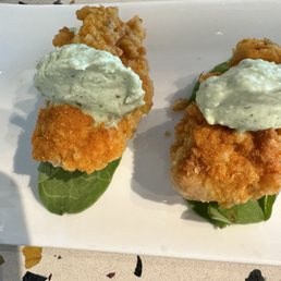 Crispy curry fried oysters Crispy curry fried oysters