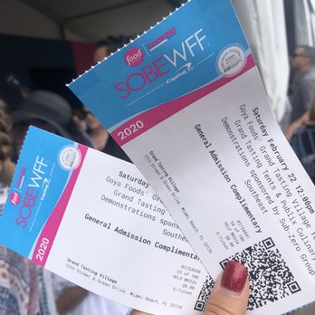 SOBEWFF - Tickets to this event are $220 if you can even get them. - Festivals Near Me - Miami Beach, Florida SOBEWFF - Tickets to this event are $220 if you can even get them. - Festivals Near Me - Miami Beach, Florida