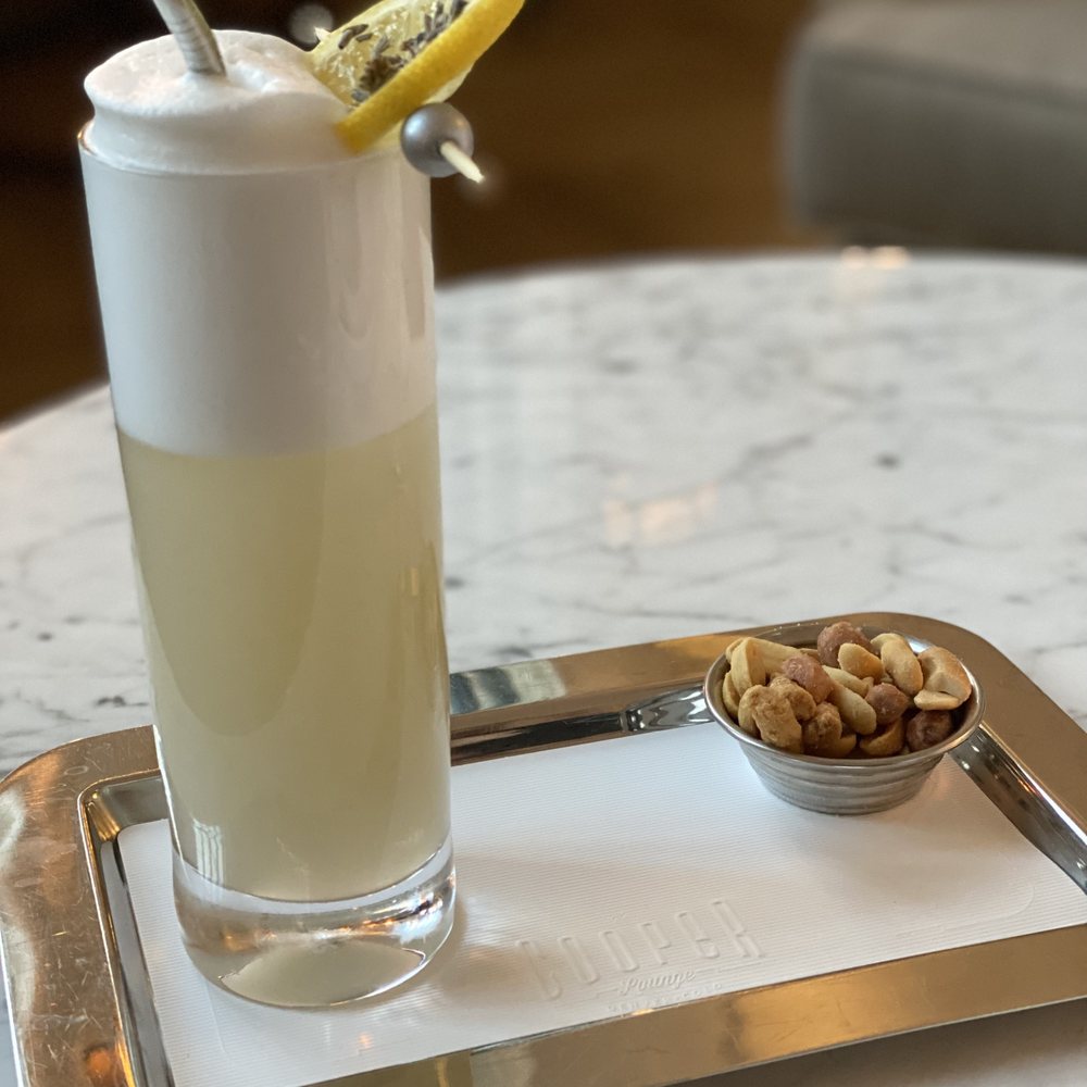 The Cooper Lounge - Lavender Gin Fizz - Cocktail Bars Near Me - Denver, Colorado