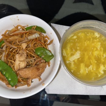 Bird Nest Tree - Chicken Lo mein & Egg drop soup - Chinese Near Me - Delray Beach, Florida