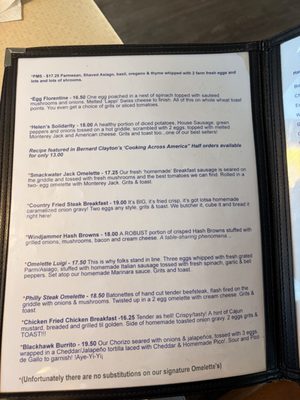 Menu photo 5 Breakfast Club Tybee Island, GA