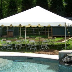 Thomas Equipment & Party Rentals - A 20 x 20 tent.
