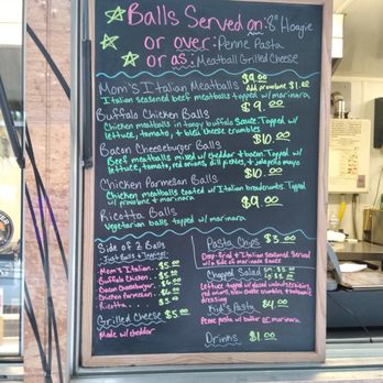 Barone Italian Grille - a menu on a blackboard - Food Trucks Near Me Barone Italian Grille - a menu on a blackboard - Food Trucks Near Me