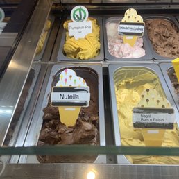 Nutella gelato was yum!