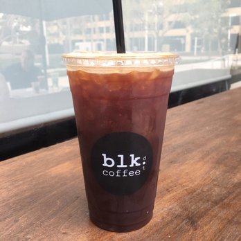 Blk Dot Coffee - Large iced americano - Coffee & Tea Near Me - Irvine, California
