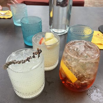 Cafe Sevilla - Elder smash, white peach sangria, aperol spritz - Spanish Near Me - Costa Mesa, California