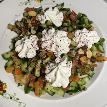 Cafe Landwer - lebanese salad - Breakfast & Brunch Near Me - Hallandale Beach, Florida Cafe Landwer - lebanese salad - Breakfast & Brunch Near Me - Hallandale Beach, Florida
