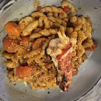 Wolf by Vanderpump at Caesars Republic Lake Tahoe - Pasta with added lobster tail - American Near Me - Stateline, Nevada