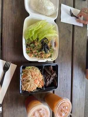 Khao Niew Lao Food Cart by null