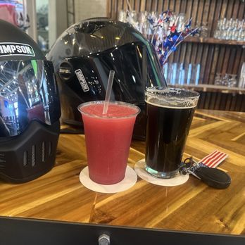 Long Shot Brewery - Prickly Pear Slushie & Black Butte Porter - Beer Bar Near Me - Visalia, California Long Shot Brewery - Prickly Pear Slushie & Black Butte Porter - Beer Bar Near Me - Visalia, California