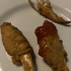 Fried crab claws