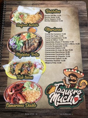Menu photo 5 Taquero Mucho Louisville, KY