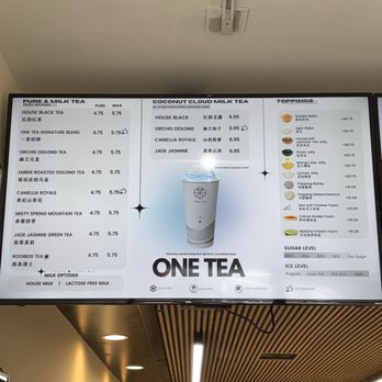 One Tea - It was cool that I was actually able to smell the sample of tea before I order. - Bubble Tea Near Me - Temple City, California