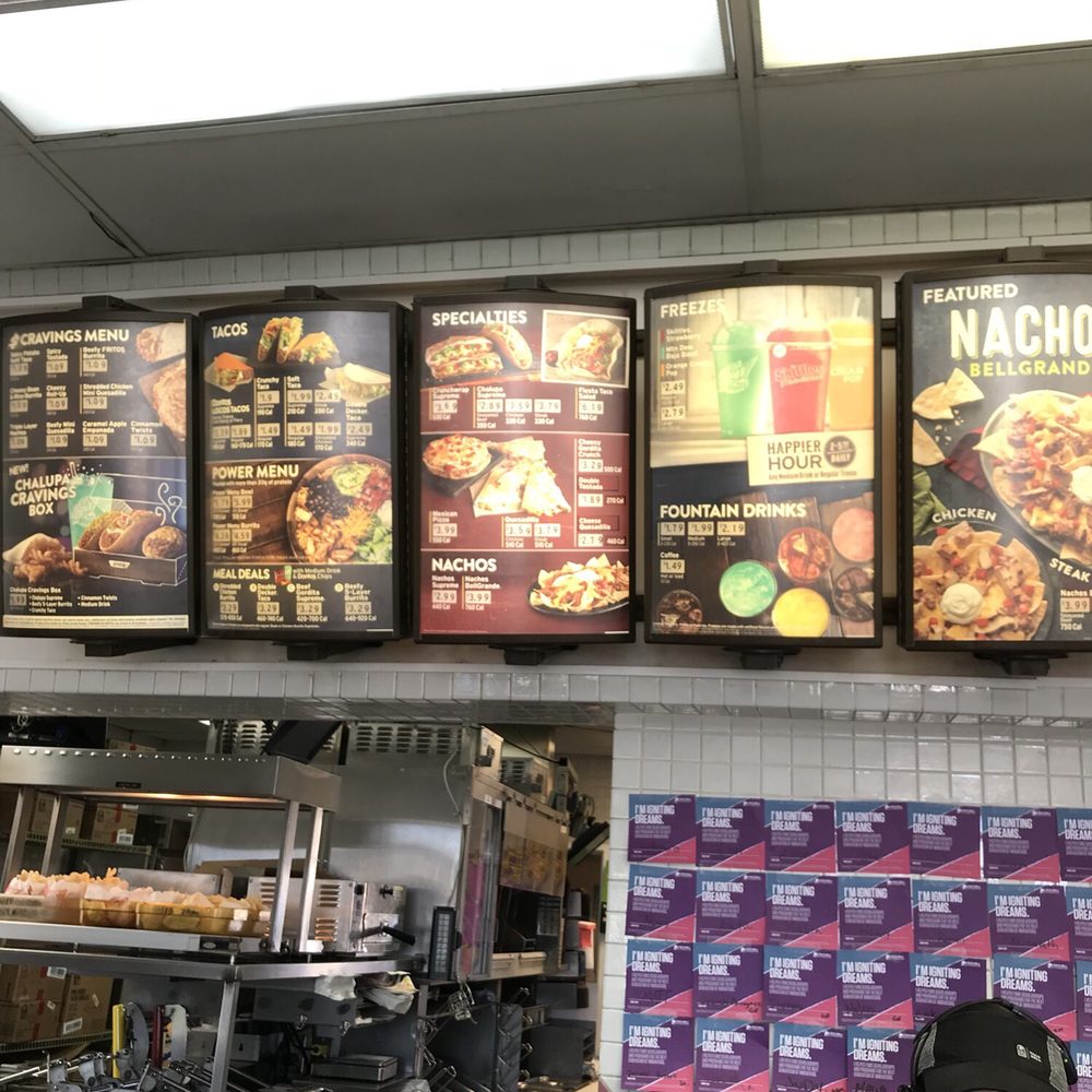 Taco Bell - Menu May 2018 - Fast Food Near Me - El Centro, California Taco Bell - Menu May 2018 - Fast Food Near Me - El Centro, California