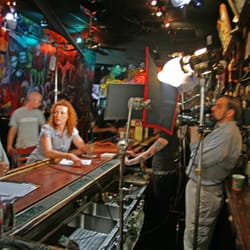 Image Smith Productions - Bar Scene during the filming of "Money Game" on the Lower East Side in Manhattan