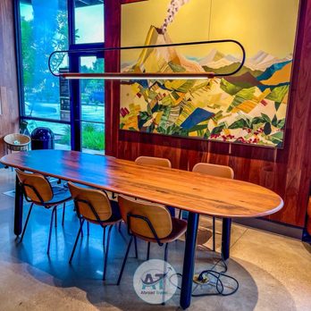 Starbucks - 6 Chairs with Large Table - Coffee & Tea Near Me - Bryan, Texas Starbucks - 6 Chairs with Large Table - Coffee & Tea Near Me - Bryan, Texas