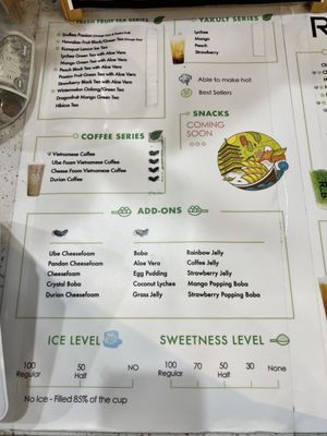 Menu photo 2 R&B Tea Carrollton, TX